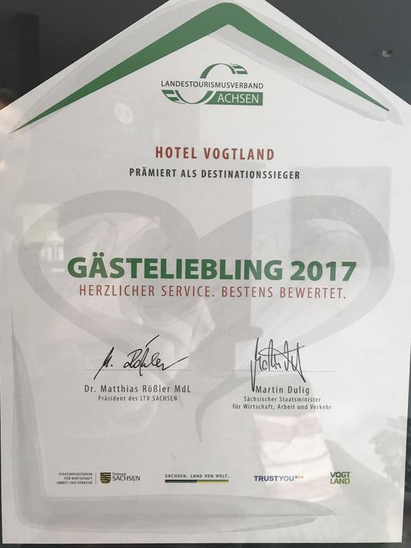 Hotel Vogtland バート・エルスター エクステリア 写真